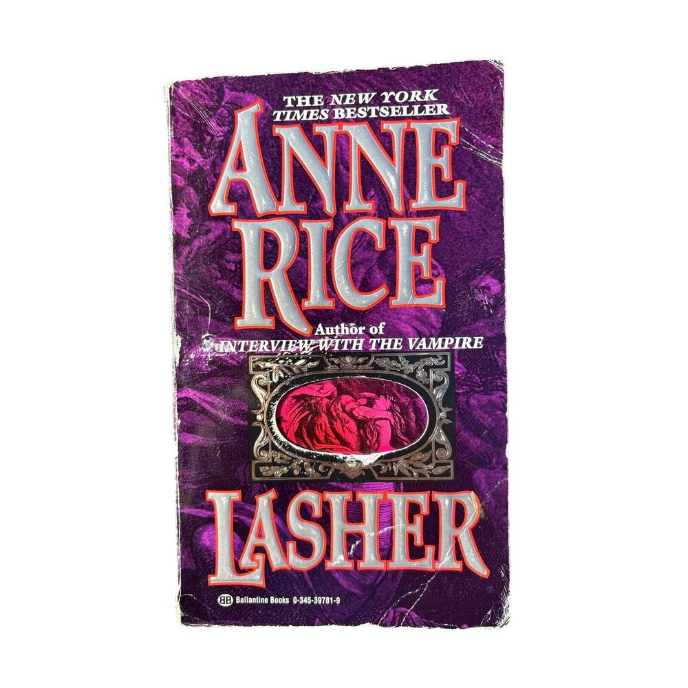 Anne Rice Lasher paperback gothic romantic fiction book Ballantine Books